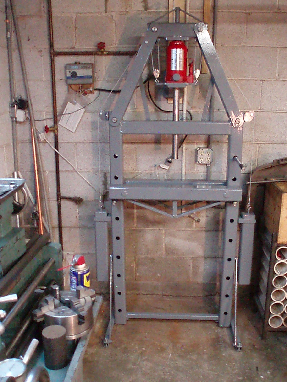 Homemade Hydraulic Press